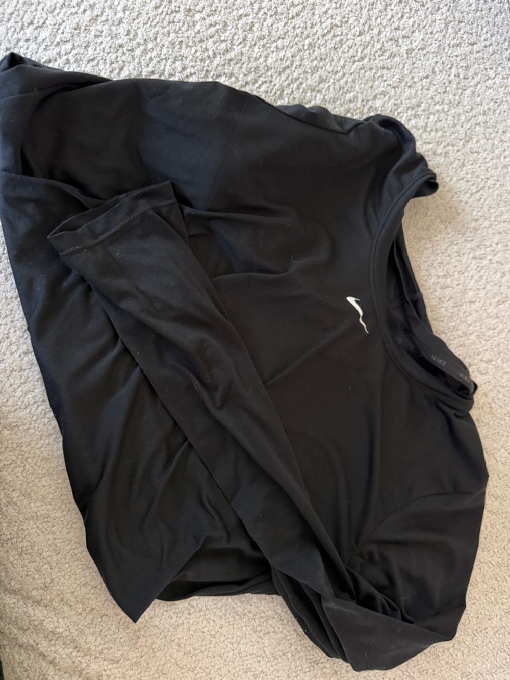 Nike Black Long Sleeve Tee
